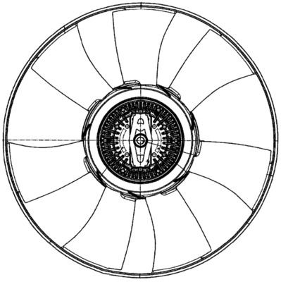 фото №1, Зчеплення в'язкiсний vw crafter 2,0tdi 11-