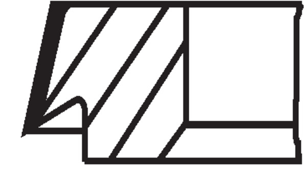 фото №2, Кільце. поршневі hyu kia 1,4-6 g4fa std śr.77 mm 1,2x1,2x2 g4fd g4fc g4fj mah