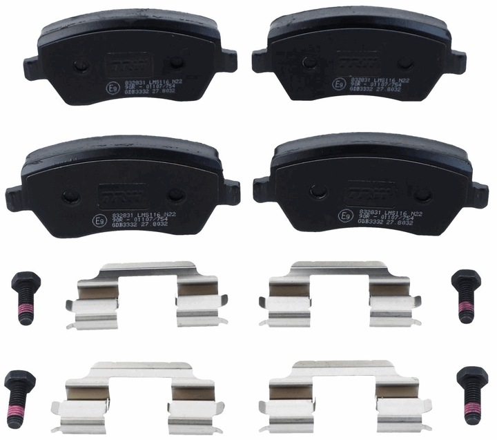 фото №8, Тормозные колодки ham. renault p. clio 05-/kangoo 08- колёса 14/swift/micra/note/db