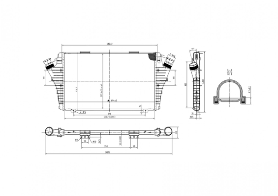 фото №1, Радіаторів повітря / інтеркулер - vectra c - 3.0