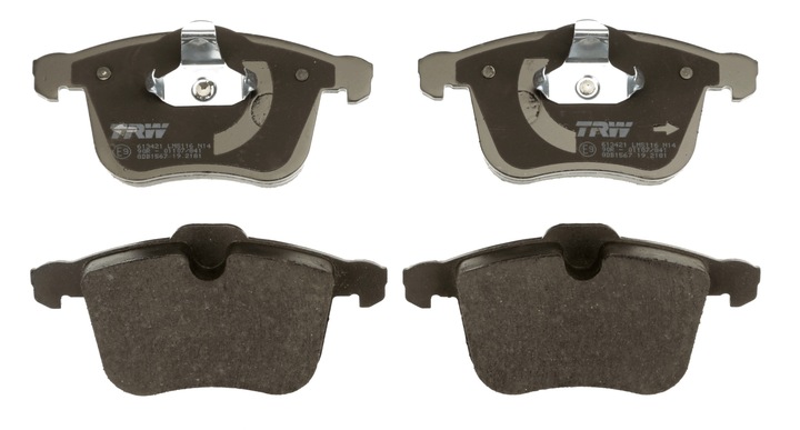 фото №4, Тормозные колодки тормозные trw gdb1567 23404203