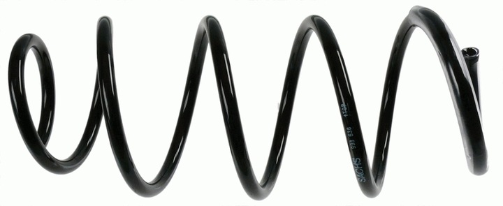 фото №1, Пружина zaw. db p. a-klasa w169 b-klasa w245 04-12