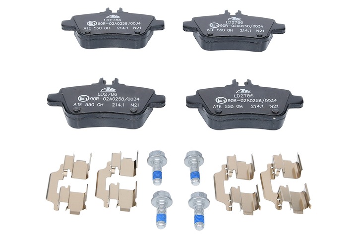 ATE 13.0470-2786.2 КОЛОДКИ ГАЛЬМІВНІ