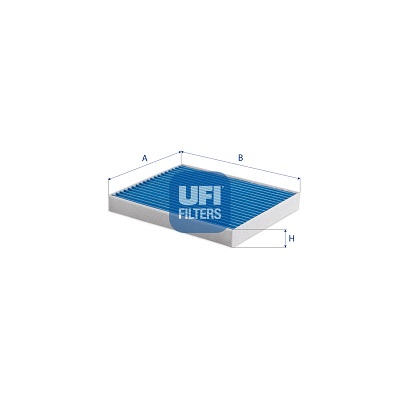 UFI ФІЛЬТРИ 34.468.00 ФІЛЬТР САЛОНУ 240X195X30 ARGENTIUM