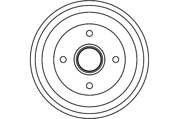 фото №1, Trw db4308 барабан тормозной db4308 db4308