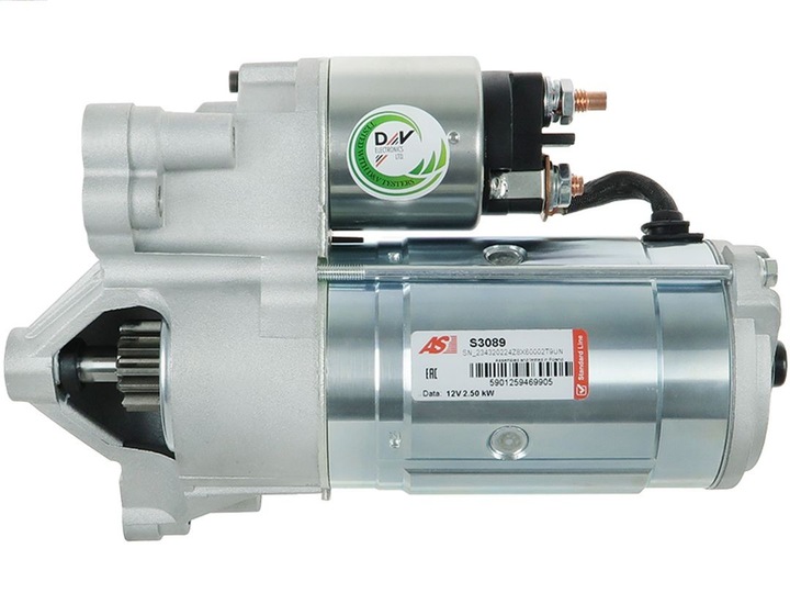 фото №2, As-pl s3089 стартер