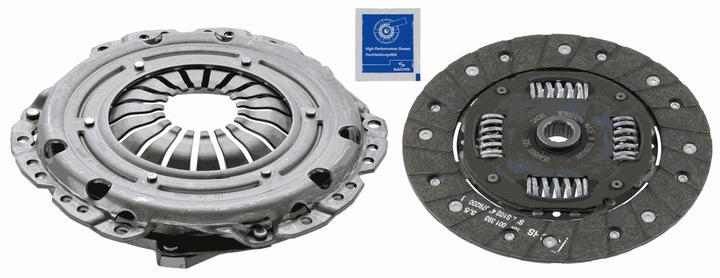 фото №2, Зчеплення kpl.opel corsa c 1.0i 03-,corsa