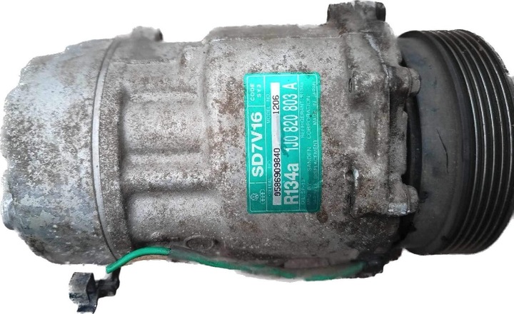 COMPRESSOR AIR CONDITIONER SD7V16 AUDI VW sd7v0b {{product_id}}