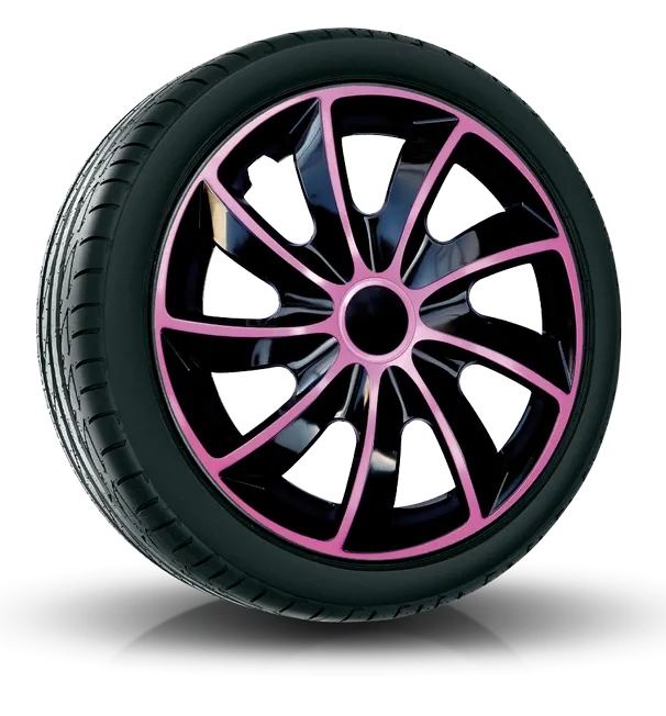 фото №10, Колпак 15" quad двухцветный różowy-czarny новинка pink