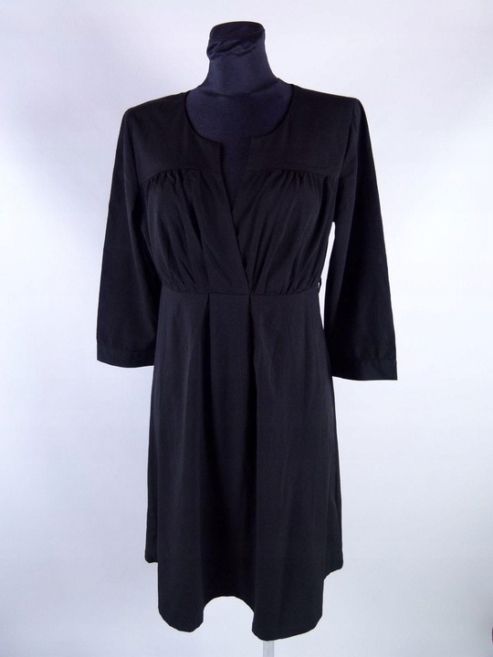 H&M sukienka trapezowa rękawy 3/4 - 10 / 40 9800016909 Odzież Damska Sukienki BF PDSGBF-1