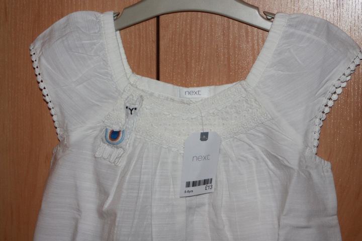 Bluzeczka firmy Next, rozmiar 116 9919039411 Dziecięce Odzież OY YTQNOY-9