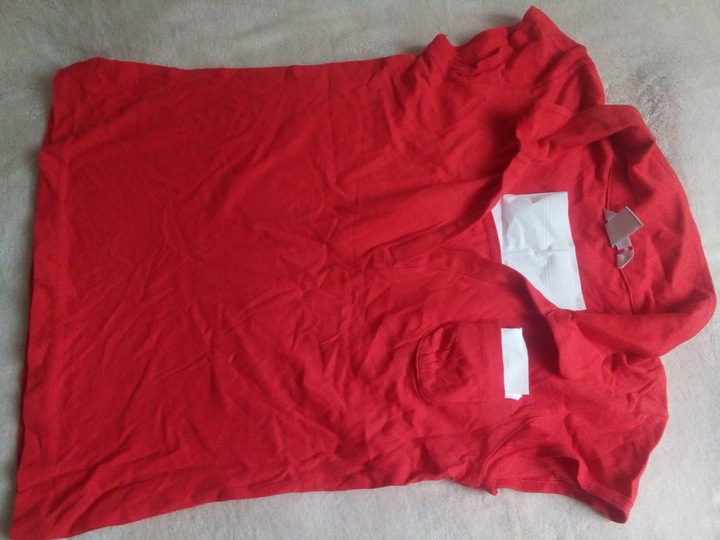 czerwona bluzka z kieszonka z h&m 9268859003 Dziecięce Odzież XZ HYUMXZ-2