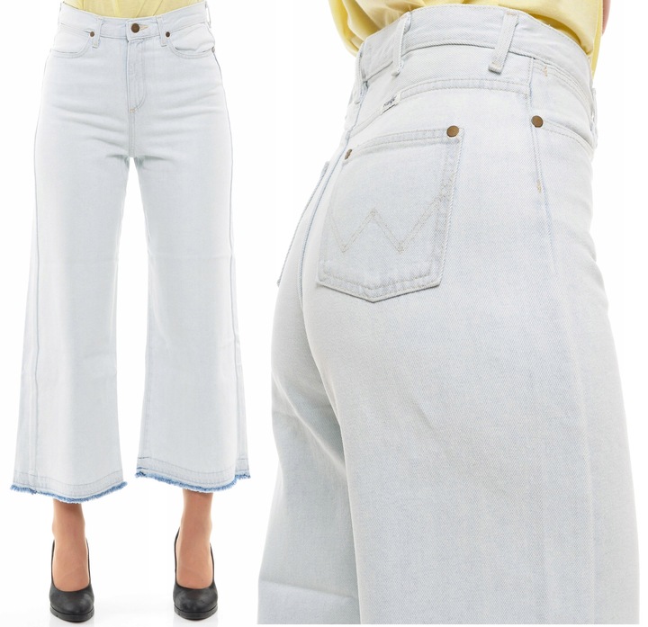 WRANGER spodnie HIGH jeans CULOTTE S 36 9407891023 Odzież Damska Jeansy NH FBZENH-9