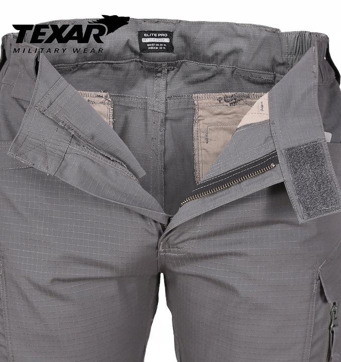 Spodnie Taktyczne TEXAR ELITE Pro 2.0 R-S Grey L-L 9649945223 Odzież Męska Spodnie YN XFKXYN-6