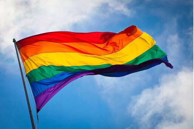 90 * 150 cm LGBT Rainbow lesbijek Gay Pride Flag d 8547298267 Odzież Damska Topy LB NABDLB-4