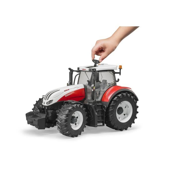 BRUDER 03180 трактор STEYR 6300 TERRUS CVT відкручувані колеса — фото 3