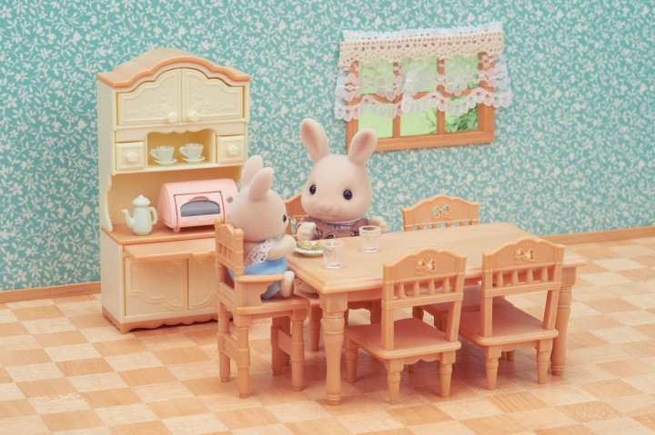 Набір Sylvanian Families сільська їдальня 1 шт. різнокольоровий 1:48 !Опис! (вживаний) — фото 13