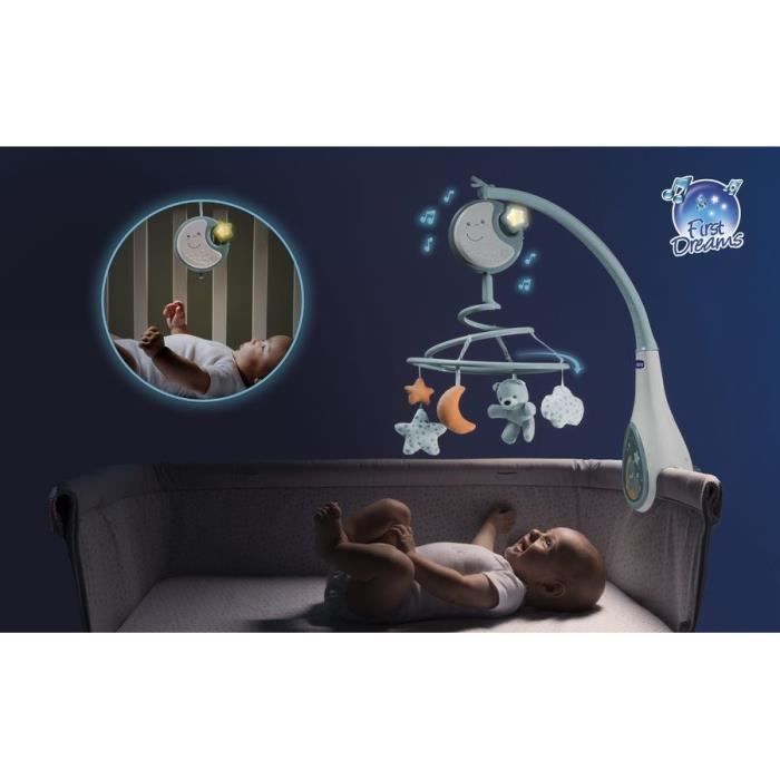Карусель CHICCO First Dreams Next2Dreams Синій — фото 2
