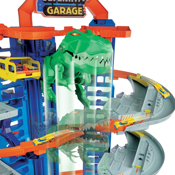 Набір Mattel Hot Wheels City GJL14 Мега Гараж Атака Динозавра T-Rex — фото 8