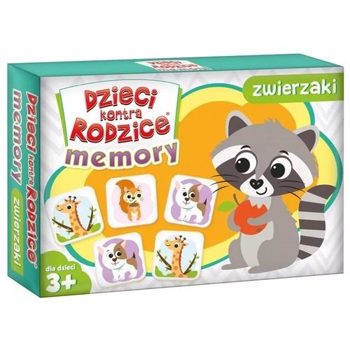 Настільна гра DZIECI KONTRA RODZICE меморі тваринки кенгуру — фото 2