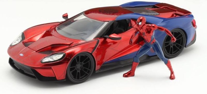 JADA Spiderman Ford GT 1:24+фігурка 9399725314 Simba Toys — фото 8
