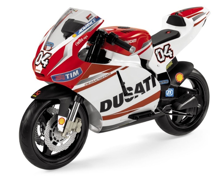 Мотоцикл на акумуляторі 12 В PEG PEREGO DUCATI DESMOSEDICI GP ліцензія