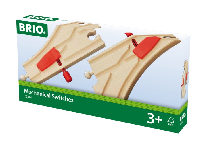 BRIO стрілка механічна 33344 для залізниці