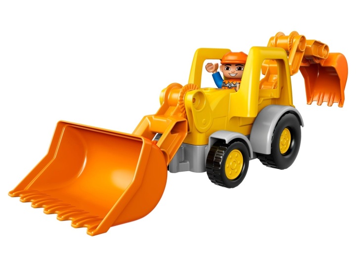 LEGO DUPLO 10811 Екскаватор - зарядний пристрій б/в набір 100% повний (вживаний) — фото 4