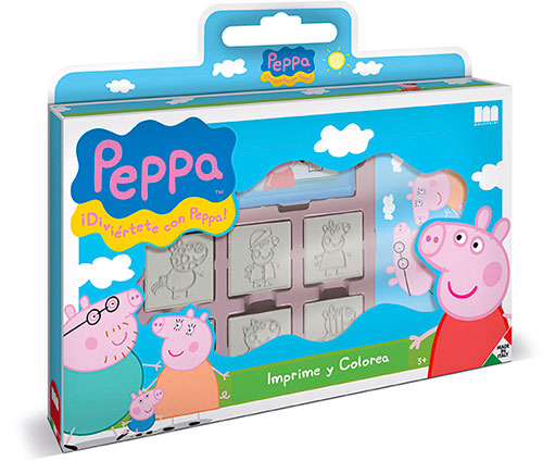 Свинка Peppa - Печатки у валізці