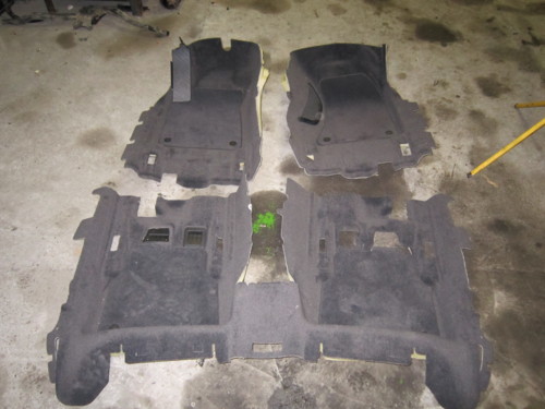 koberec podlahy Audi A8 A-8 4H0 11r