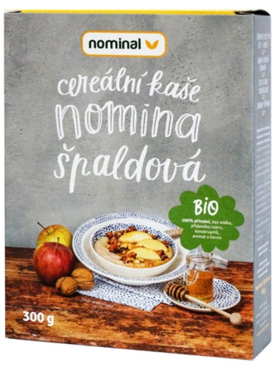 Кашка Спельтова Біо instant для дітей Без Цукру Преміум 300 г Nominal !!!
