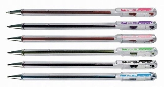 Ручка PENTEL Superb 0,7 мм зелений_#BK77-D — фото 10