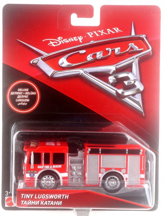 Авто cars 3 tiny lugsworth 1:55 delux mattel