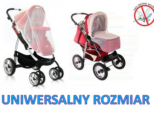 Bambino Москітна сітка для Візка Універсальна Біла — фото 10