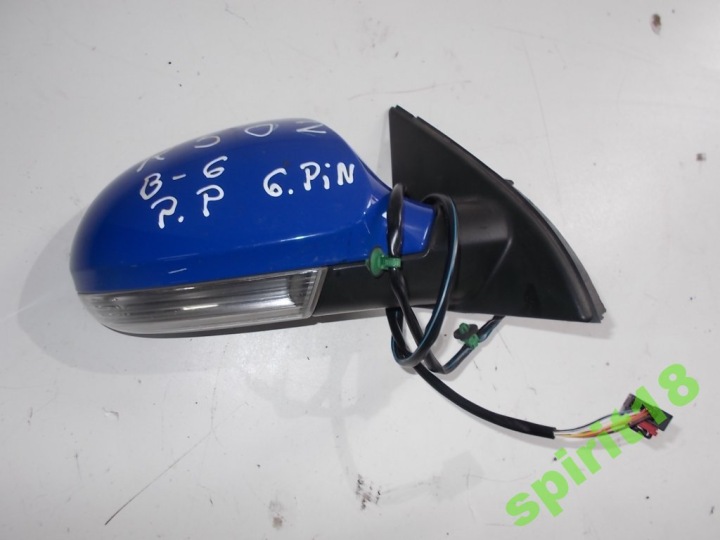 VW PASSAT B6 SPECCHIETTO RETROVISORE DESTRO COMPLETI 6 PIN EUROPA