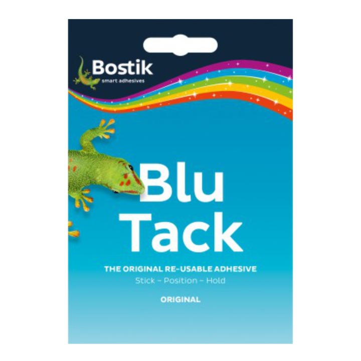Маса кріпильна пластична BLU-TACK самоклеюча Bostik 50 г — фото 2