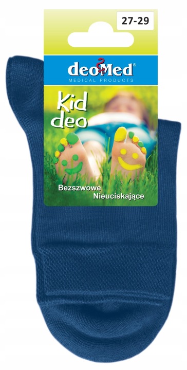 DEOMED Шкарпетки дитячі KID DEO Темно-синій 27-29 — фото 2