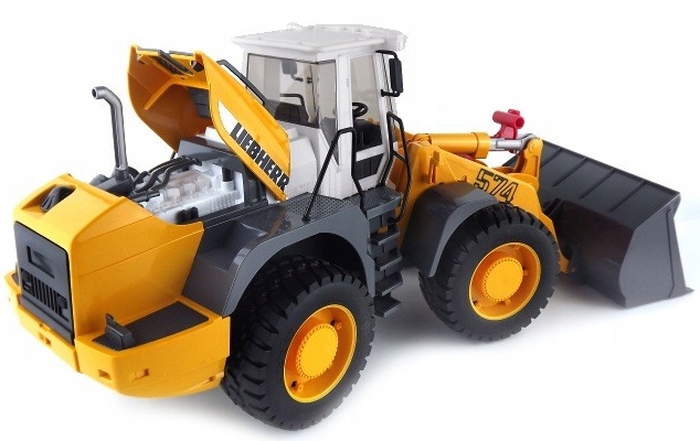 Зарядний пристрій фронтальний Liebherr Навантажувач L574 Іграшка Bruder 02430 — фото 3
