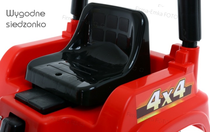 Автомобіль Jeep 4x4 на педалі для дитини – Великі Колеса Позашляховик Велике авто — фото 8