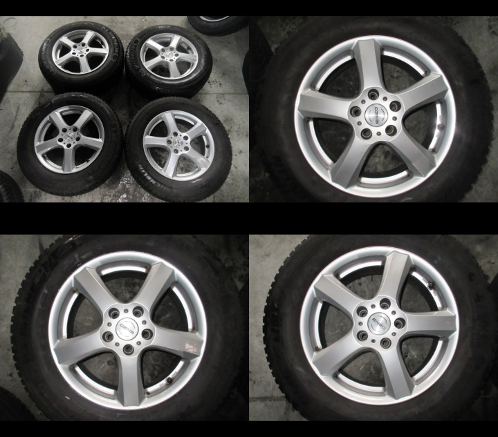 RUOTE CERCHI PNEUMATICI, GOMME VW TIGUAN 5N0 R16 7MM M+S