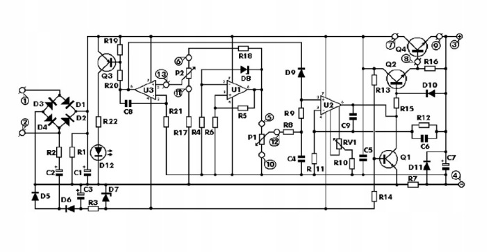 Схема китайского блока питания 30в 3а