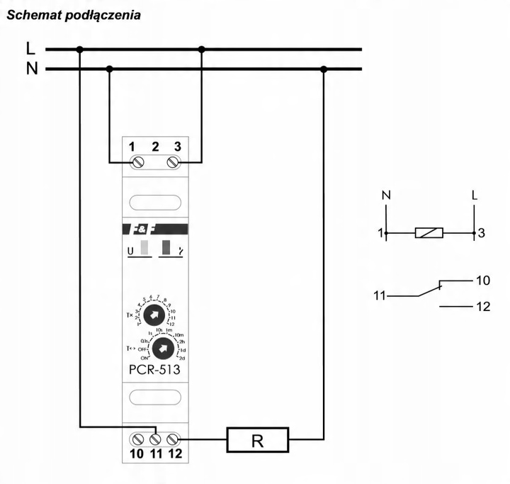 Реле времени pcr13 с фотореле схема Купить Реле времени с задержкой активации PCR-513: отзывы, фото и характеристики
