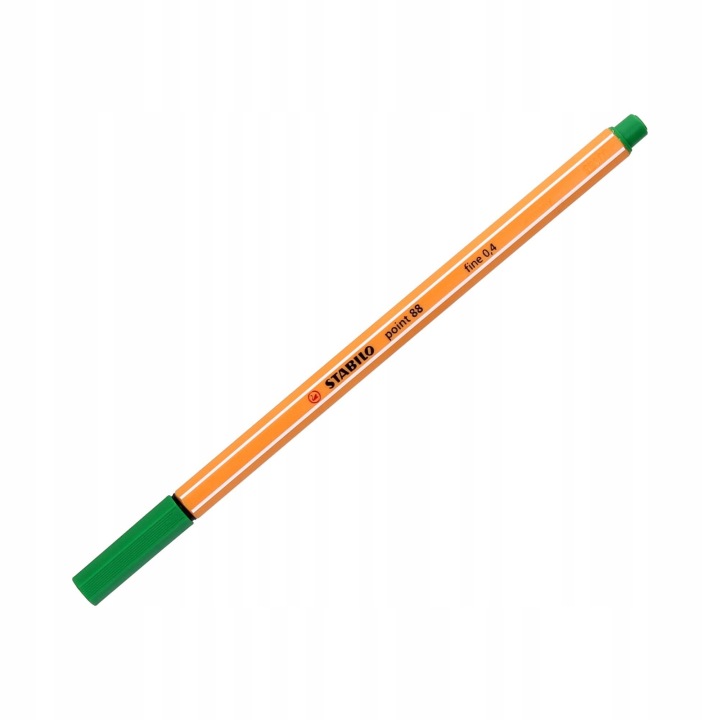 Лайнер STABILO point 88 0,4 мм зелений