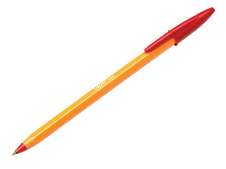 Ручка BIC Помаранчевий Original Fine 0,8 мм, червоний 1 шт. — фото 3
