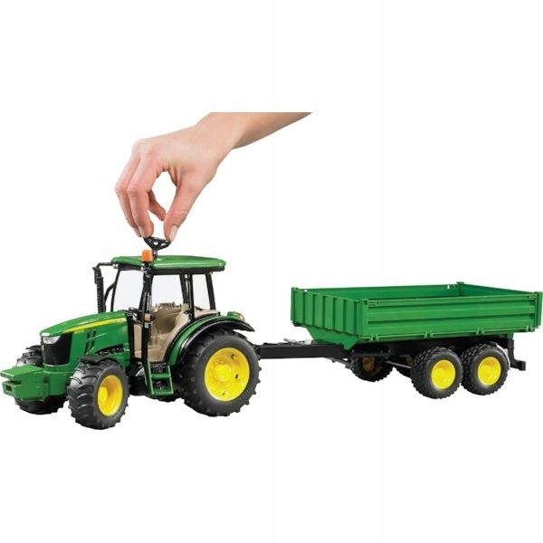 John Deere 5115 м + причіп платформна — фото 6