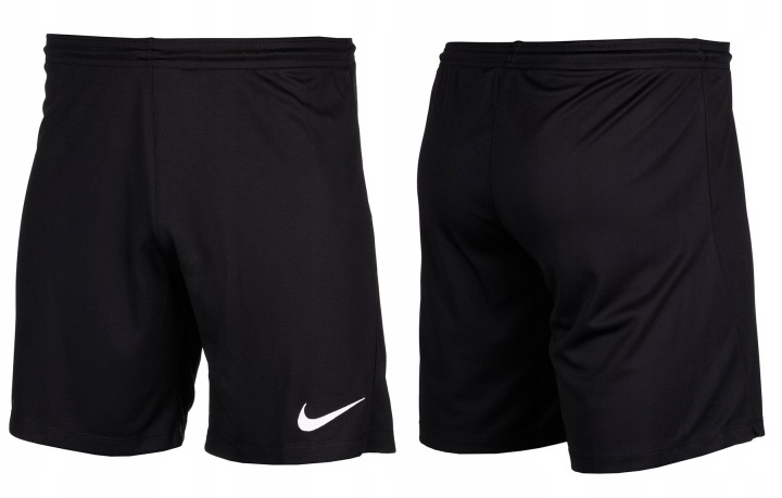 Шорти для дітей Nike Dry Park III NB K чорні BV6865 010 XS — фото 4