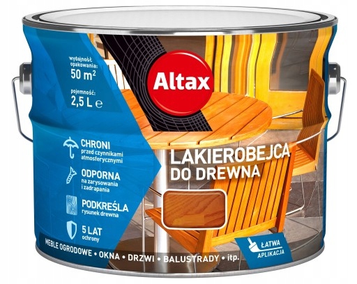 Lakovna Altax 2,5 l hnědá