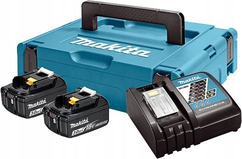 Napájecí Sada 18V 2x BL1830B 3,0Ah DC18RC Makpac Makita 197952-5