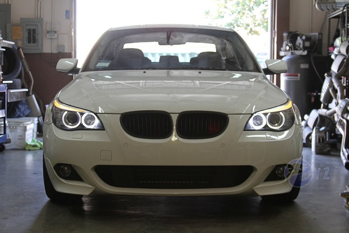 Красные глазки BMW e60