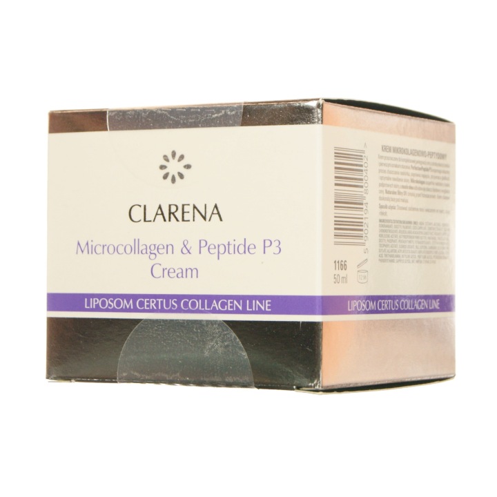 clarena microcollagen & peptide p3 cream 200ml